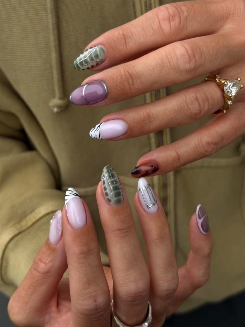 Nail art detail